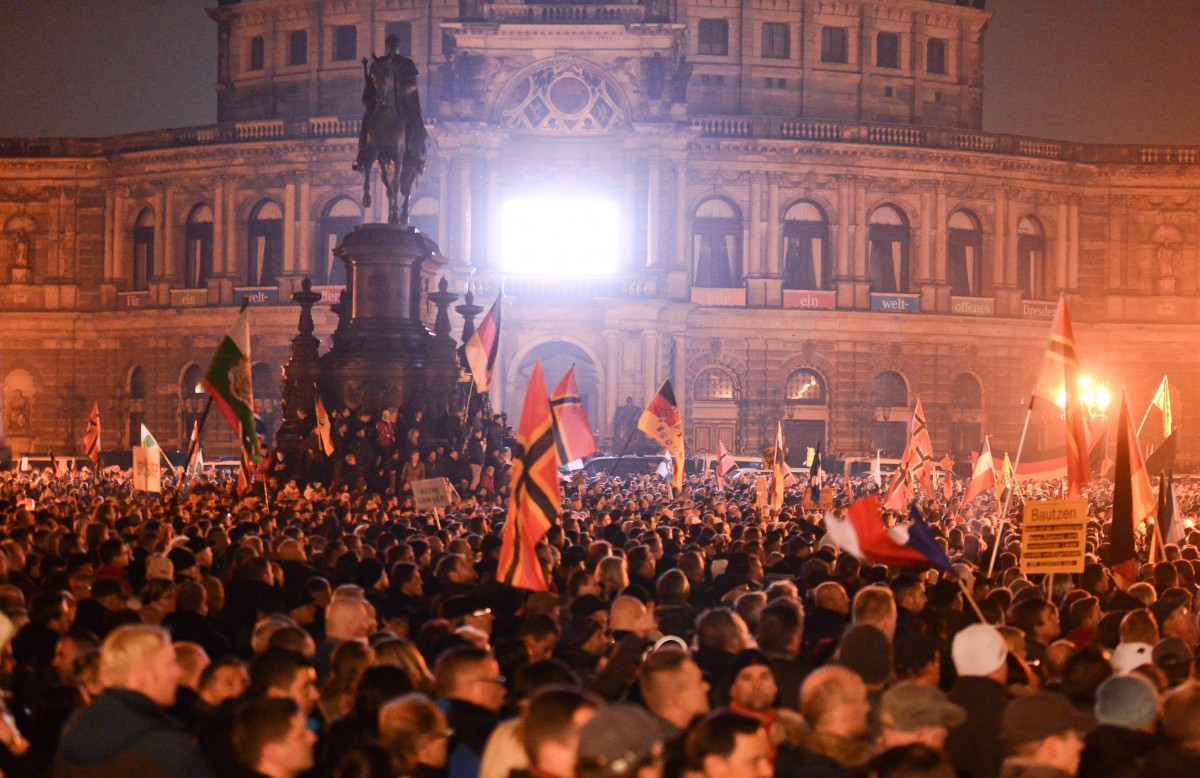 самый большой митинг в германии