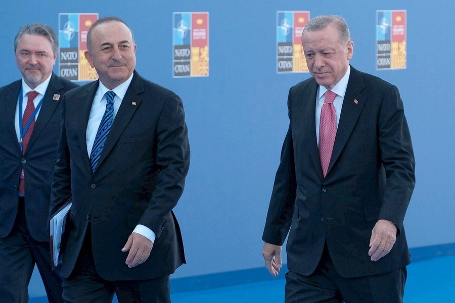  Ούτε λέξη “ξαφνικά” από τον Ερντογάν για ελληνοτουρκικά και Αιγαίο στην σύνοδο ΝΑΤΟ