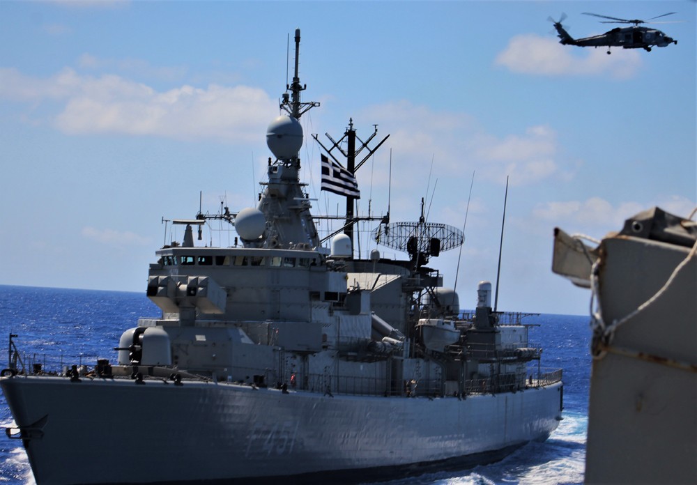  Η καυτή ανάσα του Πολεμικού Ναυτικού και της φρεγάτας «Λήμνος» σε γυμνάσια με Τούρκους και ΝΑΤΟ στη Μεσόγειο.
