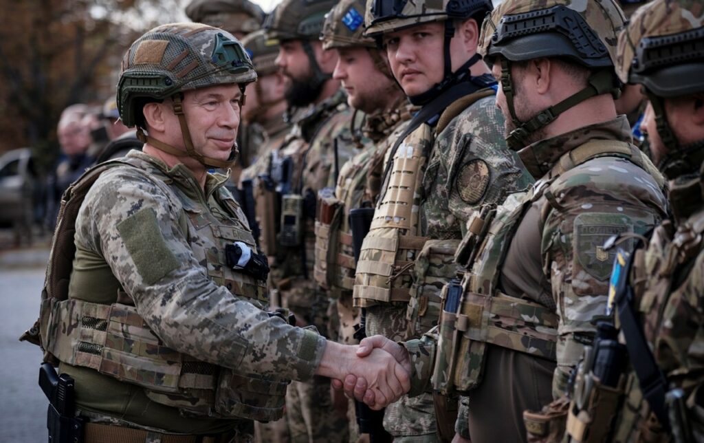  Το πρώτο μήνυμα του νέου αρχηγού των ουκρανικών δυνάμεων: «Βελτιστοποίηση παντού για να νικήσουμε».
